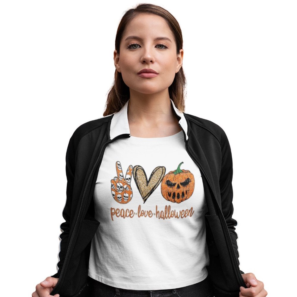 Peace Love Halloween Tee